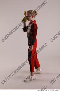 DENISA PILOT STANDING POSE WITH GUN 5